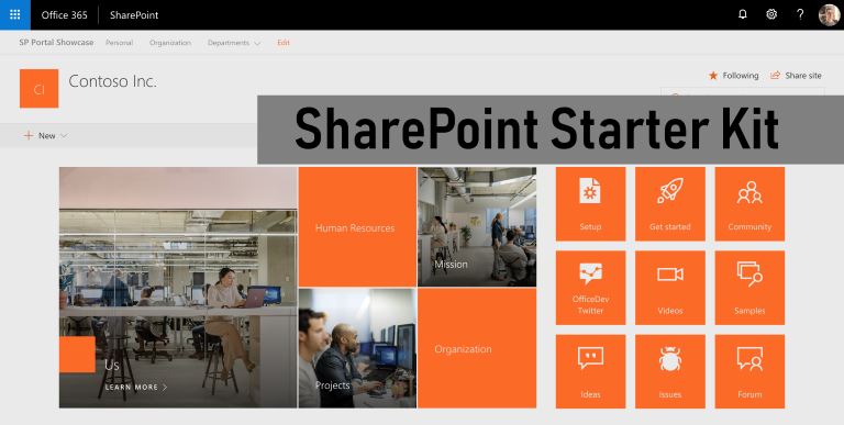 So könnte das moderne SharePoint Intranet aussehen – SharePoint Starter ...